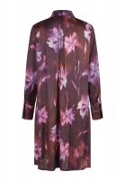 Dress with a floral print