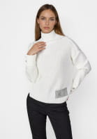 Pullover mit Strass Applikation