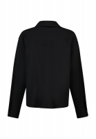 Pull-over blouse with chest pockets