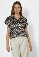 Blusenshirt mit grafischem Print