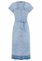 Jeanskleid in Midilänge