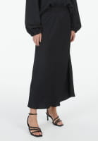 Skirt in matte satin