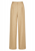 Bundfaltenhose mit Aufschlag