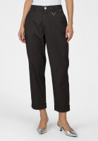 Chino pants with turn-ups