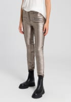 Biker pants aus veganem Leder