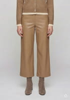 Pants made of soft faux leather