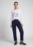 Shirt mit Schrift-Print