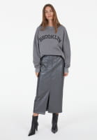 Sweatshirt mit Brooklyn Applikation