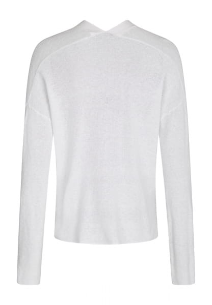 Linen blend cardigan