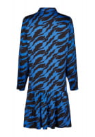 Dress with abstract print