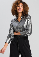 Blouse metallic-look