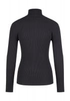 Knitted turtleneck in ribbed look