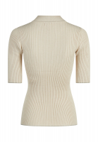 Ribbed turtleneck sweater