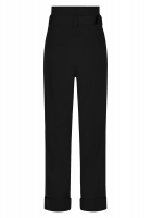 Paperbaghose aus technischem Jersey