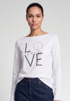 Shirt mit Schrift-Print