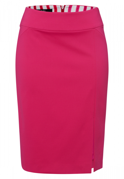 Jersey skirt with slot