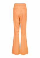 Flared pants made from matte comfort satin