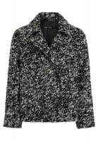 Cabanjacke aus Bouclégarn