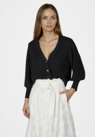 Strickjacke mit Halbarm