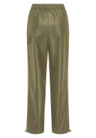 Kunstleder-Hose im Workwear-Look
