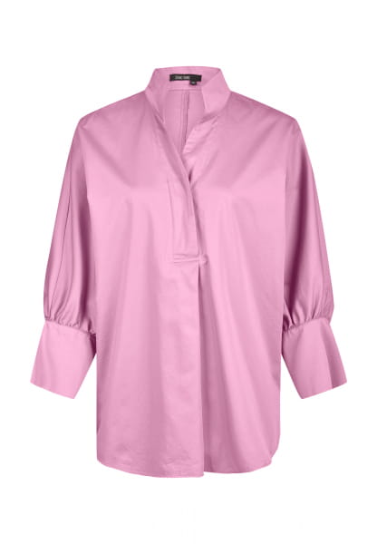 Shirt blouse with 3/4 sleeves