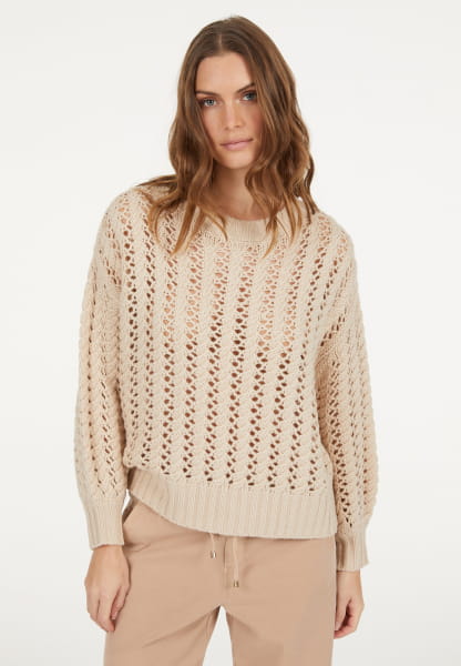 Open-Neck Sweater