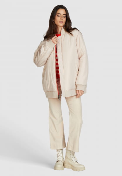 Cropped Flared aus Babycord