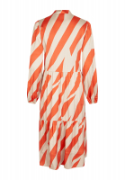 Kleid mit Diagonal-Blockstreifen
