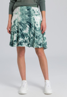 Skirt with batik print
