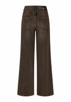 Wide Leg Jeans mit Schmucknieten
