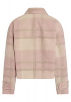 Jacket in brushed wool blend