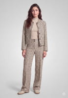 Multicolour wide-leg pants