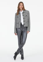 Jacke mit grafischem Jacquard