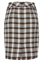 Skirt In tweed diamonds