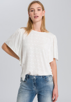 Bluse mit modischem Flügelarm