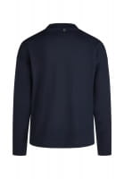 Long-sleeved shirt with tonal embroidery