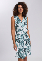 Dress with jungle print