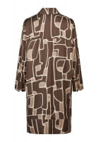 Kleid mit Grafikprint