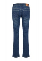 Slim-Fit-Jeans in Dark Blue Denim