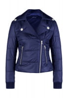 Biker jacket with light padding