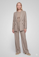 Blazer mit Nadelstreifen
