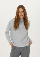 Cashmere sweater with turtle neck