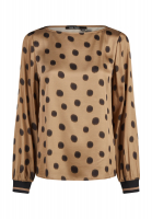 Blouse with dot print