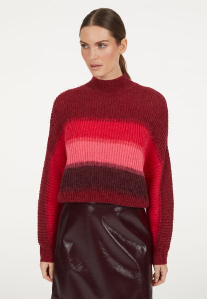 Pullover mit Dégradé-Farbverlauf
