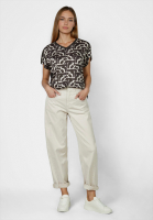 Blusenshirt mit grafischem Print