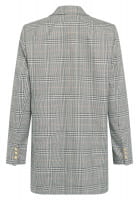 Blazer with checked pattern