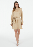 Dress in matt satin