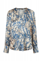 Raglan blouse with print