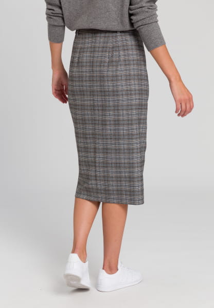 Wrap skirt In patchwork