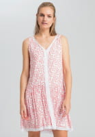 Tunic dress in scattered flower design